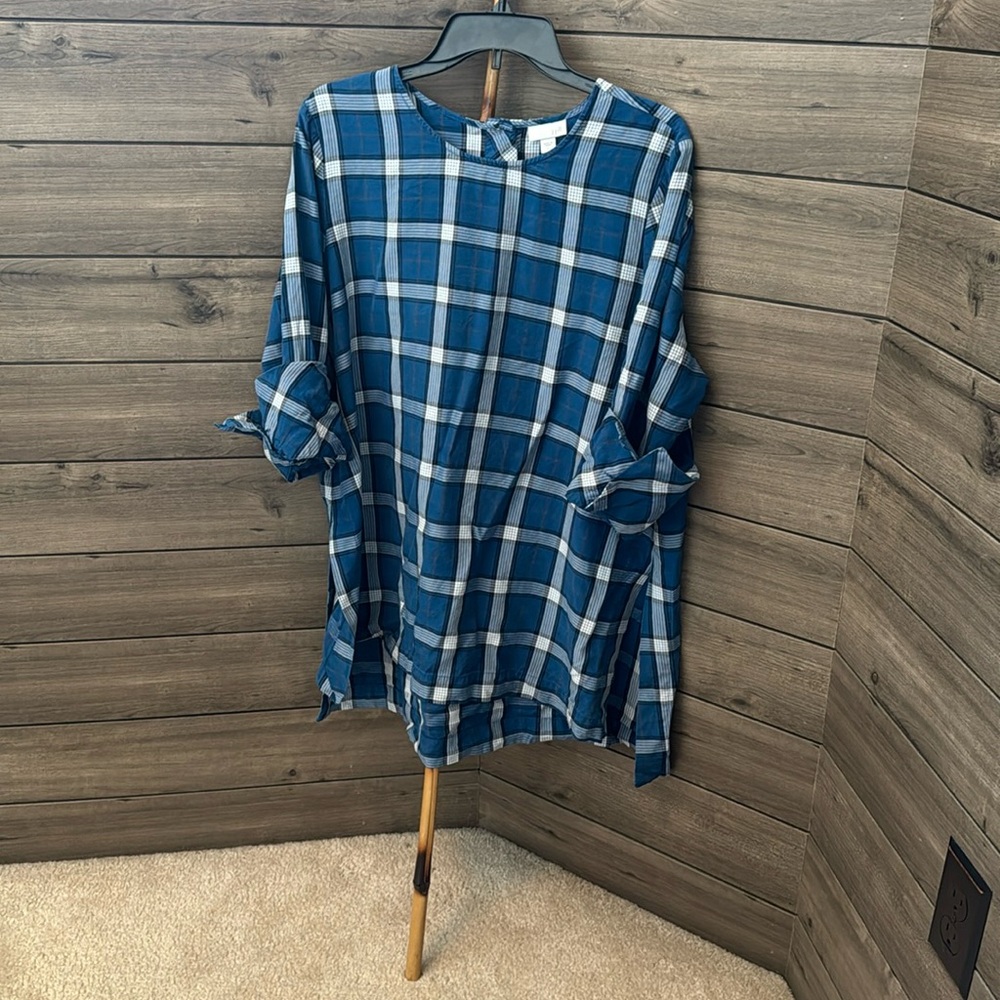 Women’s J. Jill long blouse size Large